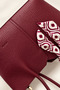 Women's Shoulder Bag Lightweight 3-Compartment Large Volume Daily Tote Bag with Large Size Shawl Accessory Elt - 6