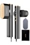 Dual Voltage Travel Clothes Steamer 100-220V, SC-001 | 15s Fast Heat Up; 2-in-1 Steamer & Iron; Large Ceramic Panel; Global Travel Use