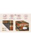 Auraplus Embroidered Plaid Patterned Woven Base Decorative Carpet Auraplus69 - 8