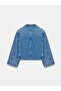 65399 Lyocell Blended Denim Jacket-Blue - 7