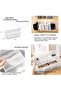 Transparent Battery Organizer Storage case, with Tester Clear Charger Organizer Box for AA-AA - 6