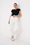 Belted, Cashmere-Embellished, Three-Yarn Pants with Stoppered Cuffs - 7