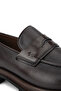 Men's Genuine Leather Brown Loafer Shoes - 7