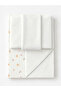 Interlock Soft Baby Pique Set 3 Pieces 100% Cotton, 60X120 cm Elastic Sheet 80X90 Pique - 2
