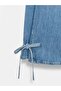 72359 100% Cotton Bow Detail Jean-Blue - 7