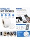 ملصقات NFC NTAG215، عبوة من 50 قطعة، علامات NFC قابلة للبرمجة مقاس 25 مم، سعة 504 بايت - 4