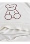 Girl-Boy Teddy Bear Printed 3-Strand Basic Tracksuit Set Without Zipper W0125 - 3