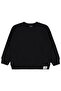 Boy's Basic Sweatshirt |   Brush with 2 Strings and Long Handle |   School Nursery and Daily Use - Black