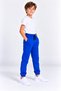 Boys' Cotton Jogger Sweatpants with Elastic Cuffs and Lace-Up Pockets - 2