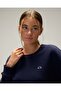5Wf3540-Nv Women's Sweat Navy Blue - 4