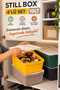 4516 Mix Still Box 4-Piece Multi-Purpose Storage Box Set with Lids – 10 Lt Kitchen & Refrigerator Organizer Storage Box - 3