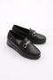 13724K Women's Leather Loafer Shoes - 2