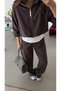 Detailed Sweat Pants Set - 3