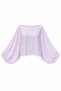 Balloon Sleeve Buttoned Oversize Knitwear