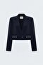 Sally Jacket - Navy Blue - 3