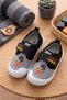 Cute Dog Figured Velcro Breathable Lightweight Sole Children's Sports Shoes - 4