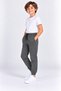 Boys' Cotton Jogger Sweatpants with Elastic Cuffs and Lace-Up Pockets - 2