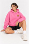 Unisex Men's and Women's Drip Toxic Design Printed Oversize 3 Thread Hooded Sweatshirt - 2