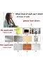 3d Mirror Wall Stickers, Acrylic Crystal Art Self-Adhesive Removable Reflective Tiles, Square - 6