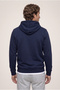 Hooded Pocketed Regular Fit Warm Cotton Basic Sweatshirt - 5