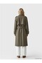 Double-Breasted Collar Women's Cashmere Coat W69524B8 - 3
