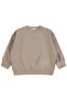 Boy's Honeycomb Fabric Sweatshirt |   Jacquard Single Jersey Long Sleeve |   School Nursery and Daily Use - Beige