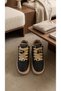 421 Black Genuine Leather Sneaker - 3
