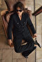 Buttoned Classic Jacket - Black