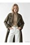 Double-Breasted Collar Women's Cashmere Coat W69524B8 - 2