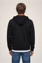 Hooded, Zippered, Pocketed, Regular Fit, Warm Cotton Basic Sweatshirt Cardigan - 5