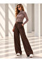 Fishing Collar Ruched Lycra Trendy Bluz - 2