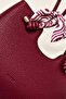 Women's Large Size Shoulder Bag with Scarf Detail, Elegant Design, Large Volume Tote Bag Elt1109 - 6