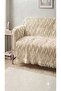 Sofa Covers - Beige - Geometric pattern