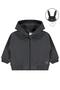 Rabbit Ear Hooded Cardigan for 6-18 Months - Gray