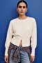 Buttoned Cardigan - Ecru