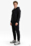 Men's black hooded sweatshirt - 2