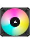 iCUE AF120 RGB ELITE 120mm PWM Fan - Eight RGB LEDs - AirGuide Technology - Fluid Dynamic Bearing - Zero RPM Fan Mode - iCUE Software Compatible - Black - 3