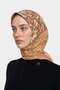 Orlienne Patterned Organic Scarf - 2