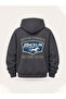Unisex Men's and Women's Nothing Stronger Design Text Printed Oversize 3 Thread Hooded Sweatshirt - 6