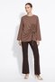 Slit Gathered Tunic 13231 - Vi̇zon - 2