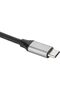 محول من النوع C، قاعدة توصيل ذكية مع منفذ HDMI/VGA للعمال، مناسبة لأجهزة العرض (رمادي) - 2