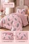 Double-Sided Single Duvet Set Powder - 3