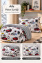 Double-Sided Single Duvet Set White - 3