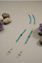 Crystal Bead Evil Eye Glasses Chain - 3