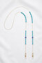 Crystal Bead Evil Eye Glasses Chain - 4