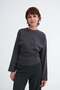 Drawstring Long Sleeve T-Shirt P06095 - 2