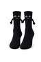 Magnetic Hand-In-Hand Unisex Cute Socks 36-44 |   Couple's Gift, Cotton Colorful Crew Model