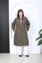 WOMEN'S LARGE SIZE TRENCH COAT