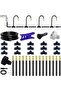 Automatic Drip Irrigation System, 20m Garden Watering Kit with PE Tubing, Adjustable Spray Nozzles,