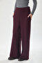 Pensli Wide Leg Trousers Burgundy - 2